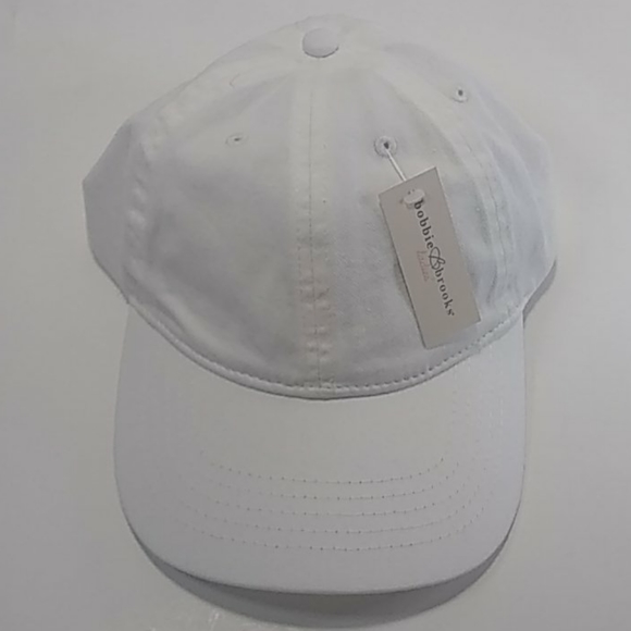 Bobbie Brooks Accessories Bobbie Brooks Ladies White Ball Cap Hat